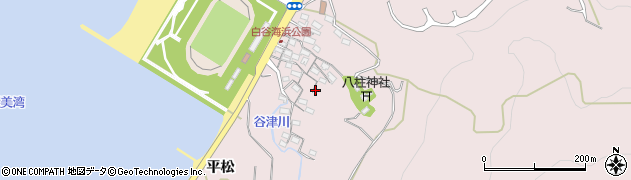 愛知県田原市白谷町谷津118周辺の地図