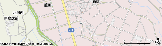 愛知県豊橋市老津町新居139周辺の地図