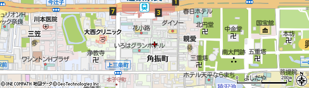 シャトードール 奈良店周辺の地図