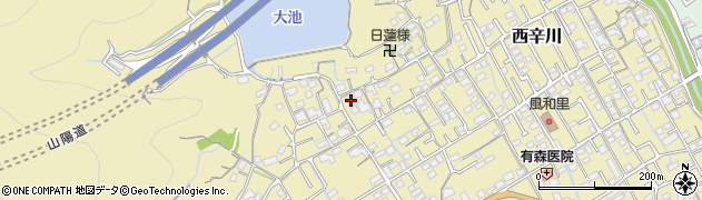 岡山県岡山市北区西辛川814周辺の地図