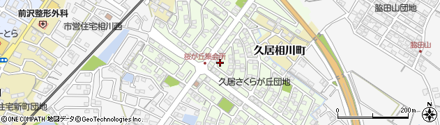 三重県津市久居桜が丘町周辺の地図