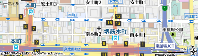ほっと保証株式会社大阪支店周辺の地図