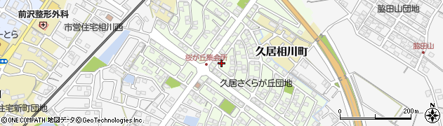 三重県津市久居桜が丘町周辺の地図