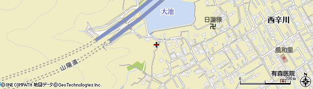 岡山県岡山市北区西辛川1376周辺の地図