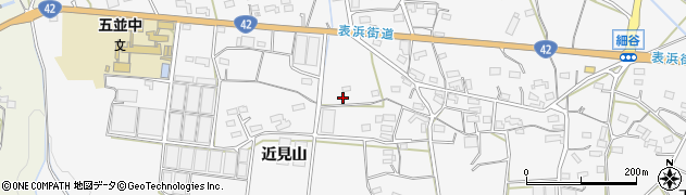 愛知県豊橋市細谷町（近見山）周辺の地図