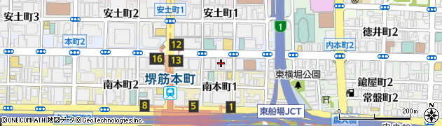 株式会社遠藤照明　インテリア事業部大阪営業課周辺の地図