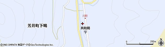 岡山県井原市芳井町下鴫2980周辺の地図