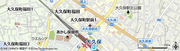 株式会社京進ユニバーサルキャンパス　明石大久保校周辺の地図