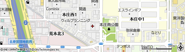 旭進紙業株式会社周辺の地図