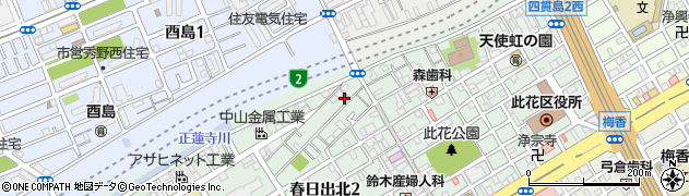 島村診療所周辺の地図