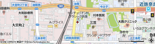 ホットヨガスタジオ ラバ 奈良駅前店(LAVA)周辺の地図