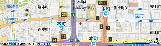 プラチナハウス大阪店周辺の地図