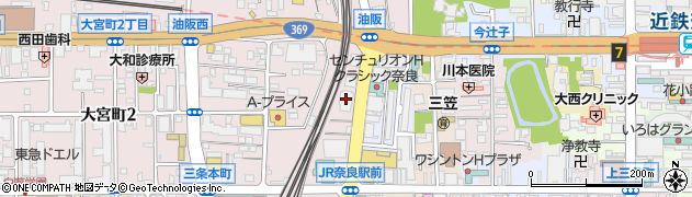 奈良県バス協会（公益社団法人）周辺の地図