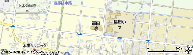 磐田市役所　子育て支援センター・ふわっと周辺の地図