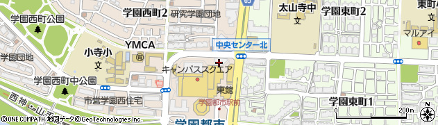 ミスタードーナツ 神戸学園都市 ショップ周辺の地図