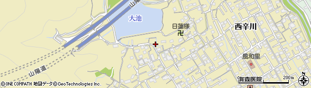 岡山県岡山市北区西辛川777周辺の地図