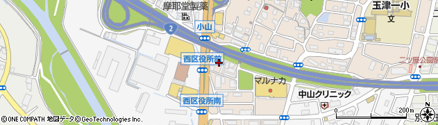 来来亭 玉津インター店周辺の地図