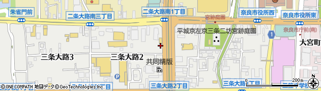 株式会社ムトウ　奈良支店周辺の地図