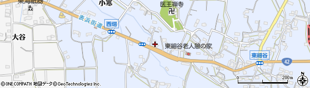 三郎周辺の地図
