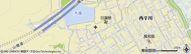岡山県岡山市北区西辛川773周辺の地図