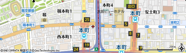 大東工業株式会社　大阪営業所周辺の地図