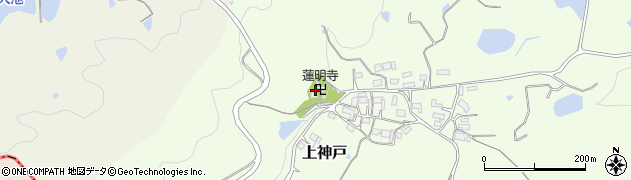 蓮明寺周辺の地図