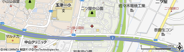 兵庫県神戸市西区二ツ屋周辺の地図
