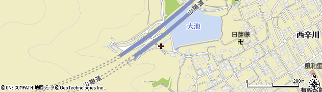 岡山県岡山市北区西辛川1202周辺の地図