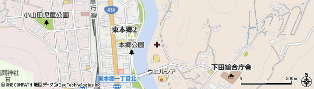 静岡県下田市中453周辺の地図
