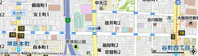 イトマン株式会社大阪営業所周辺の地図