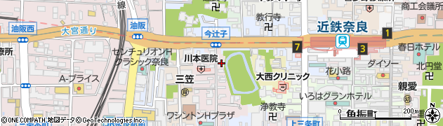 ヨシダ表装店周辺の地図