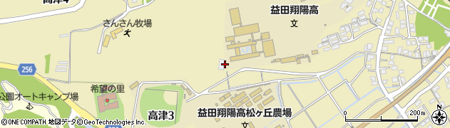 島根県立益田翔陽高等学校　教員室周辺の地図