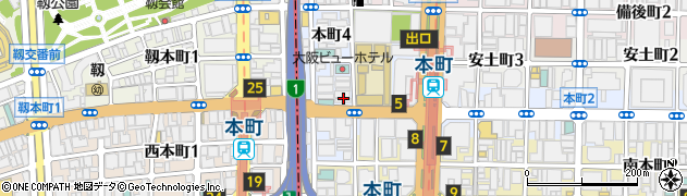 竹村歯科本町医院周辺の地図