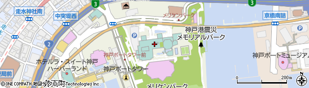トウメイ株式会社　ホテルオークラ神戸店周辺の地図