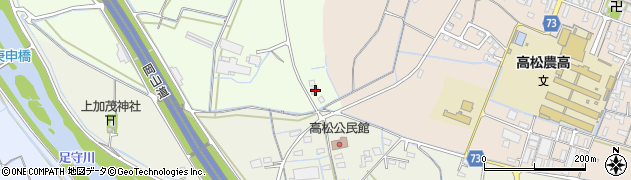 岡山県岡山市北区三手47周辺の地図
