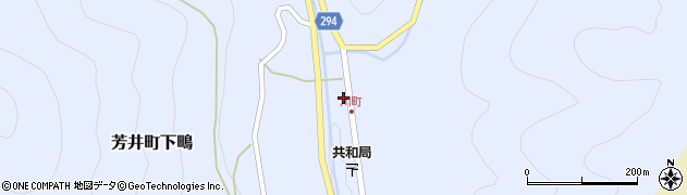 岡山県井原市芳井町下鴫2977周辺の地図