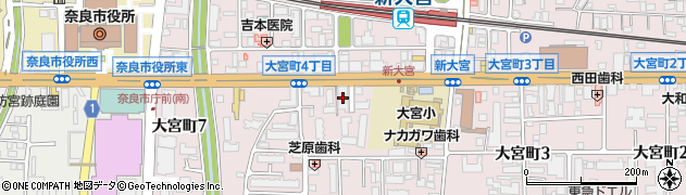 損害保険ジャパン株式会社　関西保険金サービス部・奈良保険金サービス課周辺の地図