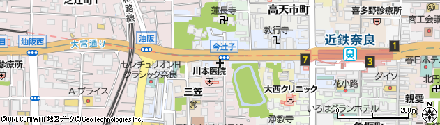 株式会社テクノ菱和　奈良営業所周辺の地図