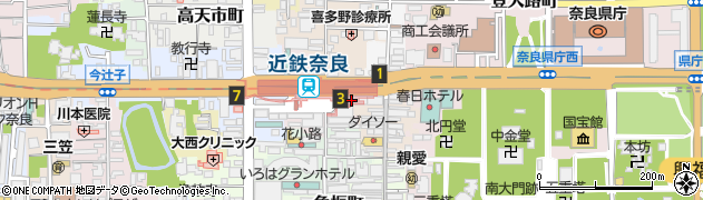 スタッフサービス・メディカル　奈良オフィス周辺の地図