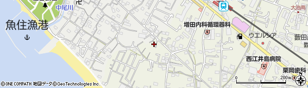 兵庫県明石市大久保町西島833周辺の地図