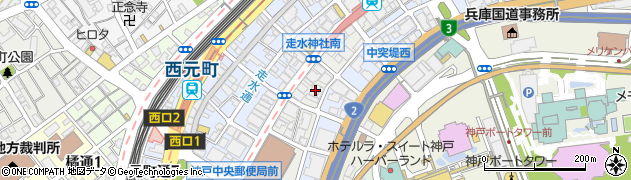 兵庫県神戸市中央区栄町通5丁目2-5周辺の地図