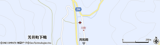 岡山県井原市芳井町下鴫2972周辺の地図