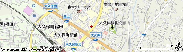 明石藤井質店周辺の地図