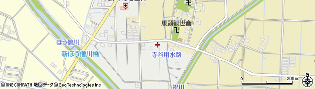 静岡県磐田市千手堂407周辺の地図