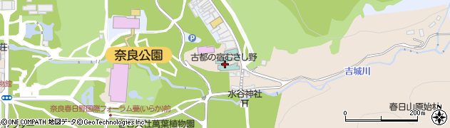奈良県奈良市春日野町90周辺の地図