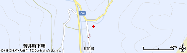 岡山県井原市芳井町下鴫2962周辺の地図