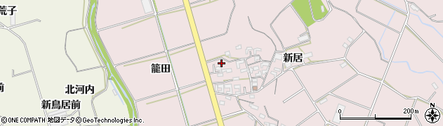 愛知県豊橋市老津町新居137周辺の地図