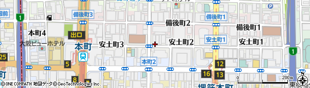 指宿白水館　大阪営業所周辺の地図