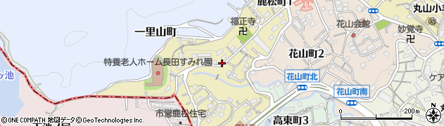 兵庫県神戸市長田区鹿松町周辺の地図