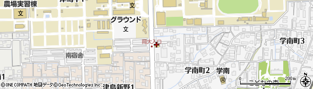 すき家岡山大学前店周辺の地図